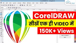 CorelDRAW Full Course  Learn CorelDRAW in 10 Hours  CorelDRAW Tutorial for Beginner [upl. by Telrahc]