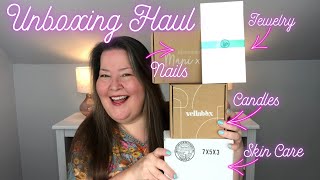 Haul Unboxing with City Beauty Maniology Vellabox and Mint Mongoose [upl. by Aciretnahs]