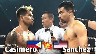 CASIMERO vs SANCHEZ Fight Highlights [upl. by Hawger]