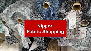 Fabric Shopping Tokyo Japan [upl. by Yesoj]