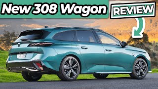 This New Car Proves Why Wagons Are Cool Peugeot 308 SW 2023 Review [upl. by Taimi328]