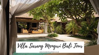 Sarang Mengwi Bali Villa Tour  Serene Luxury in the Heart of Bali [upl. by Edik]