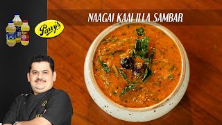 Venkatesh Bhat makes Naagai Style Kaai Illa Kolambu  no vegetable sambar  traditional kozhambu [upl. by Cand]