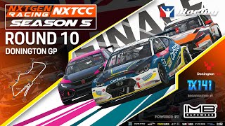 NXTGEN Racing Touring Car Championship  Season 5  Round 10  Donington Park GP  iRacing [upl. by Hako]