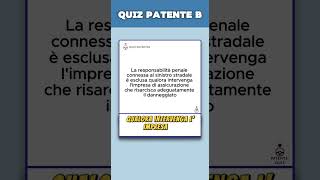 Quiz ufficiale per la patente B perte patente [upl. by Yra]