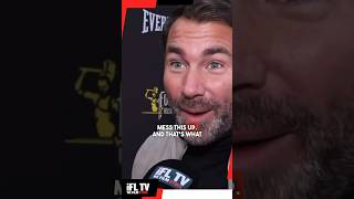 Eddie Hearn on Frank Warren meeting amp Anthony Joshua teaming up with Ben Davison [upl. by Wharton]