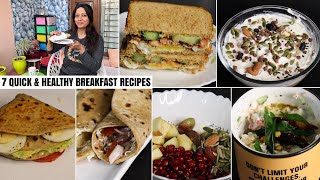 7 Quick amp Healthy Diwali Breakfast Recipes  Cooking Tips  Shape Up Your Life [upl. by Neysa]