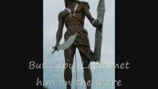 Philippines History Yoyoy Villame  Magellan Lyrics [upl. by Ulrick466]