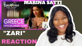 GREECE 🇬🇷 EUROVISION 2024  Marina Satti  quotZariquot  REACTION [upl. by Jeane]