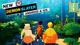 Top 5 New DEMON SLAYER Games For Android In 2023  High Graphics OnlineOffline [upl. by Johan244]