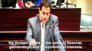 A brave MP from Belgium exposes the New World Order [upl. by Gerge]