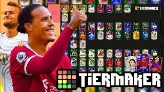 TIERLIST MEJORES DEFENSAS quotDFCquot EN FC MOBILE 24  QUE CARTAS VALEN LA PENA 🤔 [upl. by Egas]