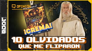 10 VIDEOJUEGOS que con EL TIEMPO SE OLVIDARON pero A MÍ ME FLIPARON [upl. by Zacks442]