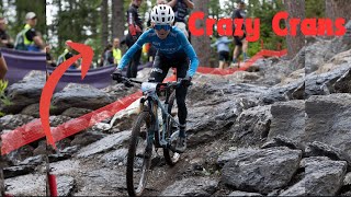 Crans Montana World Cup 2024 Pre Ride New Track [upl. by Yentterb]