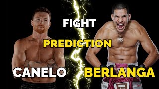 SAUL CANELO ALVAREZ VS EDGAR BERLANGA  FIGHT PREDICTION [upl. by Hollister]