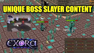 Exora RSPS Unique Boss Slayer is OP Forbidden Rift Temple amp Dark Matter Dungeon Big Giveaway [upl. by Nuli]