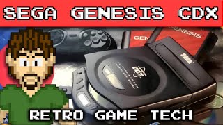 Sega Genesis CDX  Retro Game Tech [upl. by Genisia]