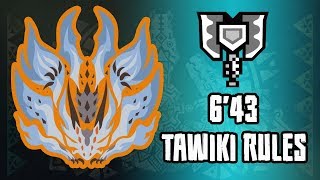 MHWorldArch Tempered Xenojiiva  643  Solo Charge Blade  TAWiki Rules [upl. by Anippesuig]