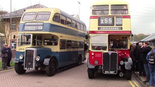 Ensignbus Christmas Heritage Bus Running Day 2022 [upl. by Sabec]