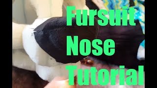 Super Simple Fursuit Nose Tutorial [upl. by Bigner980]