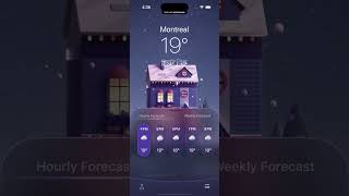 SwiftUI Weather App swiftui appdesign [upl. by Fregger716]