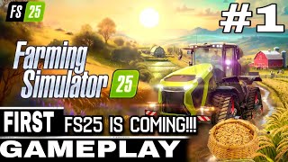 LIVE FS25 farmingsimulator25fs25 day1 FARMINGSIMULATOR  VIDISHA GAMING shortvideo livefs22 [upl. by Cristin]