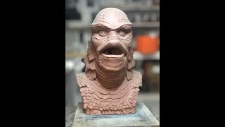 CREATURE FROM THE BLACK LAGOON 12 SCALE BUST [upl. by Horlacher532]