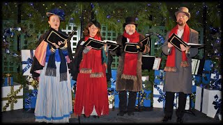 Traditional Carollers  Butchart Gardens  Victoria BC  Christmas 2022 [upl. by Gnas]