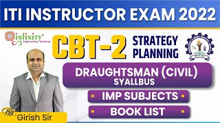 iti instructor Draughtsman Civil syllabus  iti instructor cbt 2 strategy  itiinstructor [upl. by Merth]