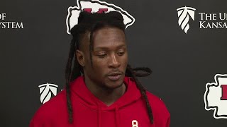 DeAndre Hopkins says he likes being like a big brother to the younger guys [upl. by Kohler]