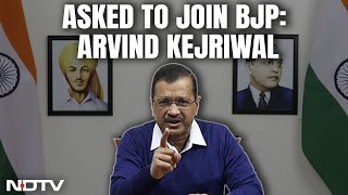 Arvind Kejriwal On quotPoachingquot Row quotThey Say Join BJP I Say No Neverquot [upl. by Enajyram]