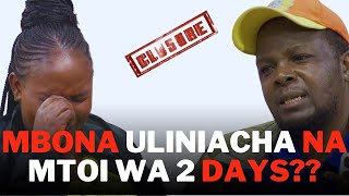 Baby Mama Cries Foul Mbona Uliniacha na mtoi wa 2 days solo ebruclosure [upl. by Dippold]