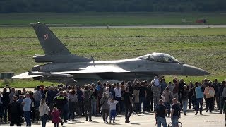 SCRAMBLE 2x Polish Air Force  F16 Block 52 QRA departure  22BLT Malbork [upl. by Arba81]