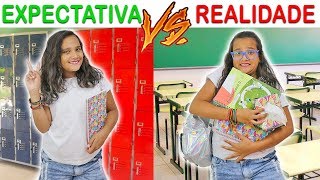 EXPECTATIVA VS REALIDADE  VOLTA ÀS AULAS  JULIANA BALTAR [upl. by Kiryt]