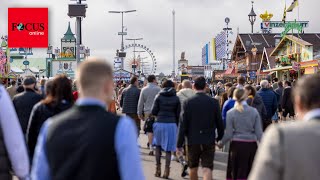 Erneuter Preisanstieg beim Oktoberfest Das kosten Maß Hendl und Attraktionen [upl. by Tamsky]