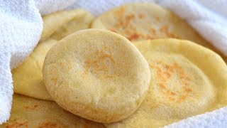 Pita bread  Homemade pita bread simple and easy [upl. by Lebasiairam]