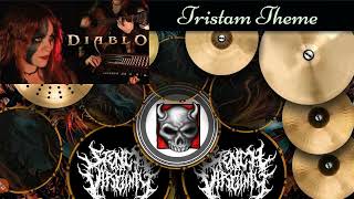 Diablo  Tristram Theme Gingertail Cover  My drum action☠️🎃😈👿 [upl. by Penny]