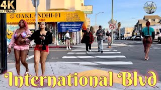 🌞 Streets of the Bay💃🏾  Oakland California USA 4K 🇺🇸 [upl. by Maitland]