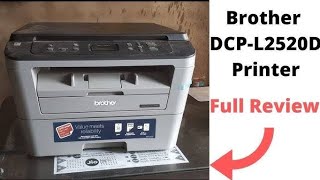 Brother DCP L2520D 🖨️ 🖨️ printer both side scanning and printing duplex 🖨️🖨️ 🖨️ [upl. by Nelg]