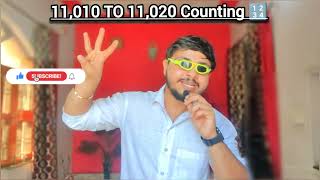 11010 TO 11020 Number song  ginti  गिनती  1234 Numbers ginti in hindi  CountingNinja Hemant [upl. by Ansev394]