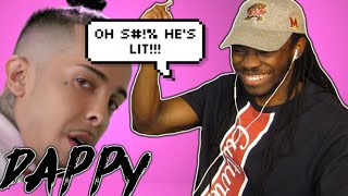 AMERICAN REACTS TO DAPPY OH MY TRILL NOT TODAY UK RAP REACTION THIS MAN IS LEGENDARY [upl. by Yhtommit621]