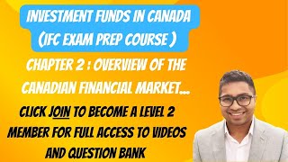 IFC  IFIC  Chapter 2  Overview of the Canadian Financial Marketplace [upl. by Veda]