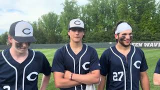 Chatham baseball players talk about MCT semifinal upset over Morris Knolls [upl. by Eleni]