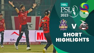 Short Highlights  Quetta Gladiators vs Lahore Qalandars  Match 10  HBL PSL 8  MI2T [upl. by Yrroc851]