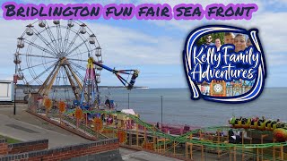 Bridlington fun fair sea front [upl. by Irtak]