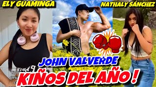 JOHN VALVERDE KIÑOS CON ELY GUAMINGA Y NATHALY SÁNCHEZ [upl. by Derby]