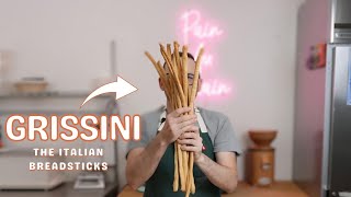 My Kids LOVE These Easy to Make Grissini [upl. by Kimmi]