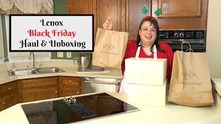 Lenox Black Friday Unboxing  Lenox Warehouse Outlet Sale  Tableware Bone China amp Serveware [upl. by Enelrahc676]