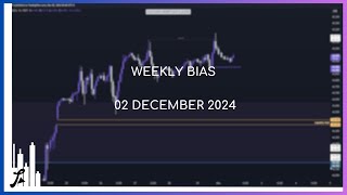 Weekly Bias with ICT Concepts  Last month of the year  02 December 2024 [upl. by Adamina]