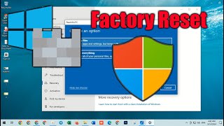 How to Factory Reset Windows 10 Back to Factory Settings Guide 2024 [upl. by Yzmar]